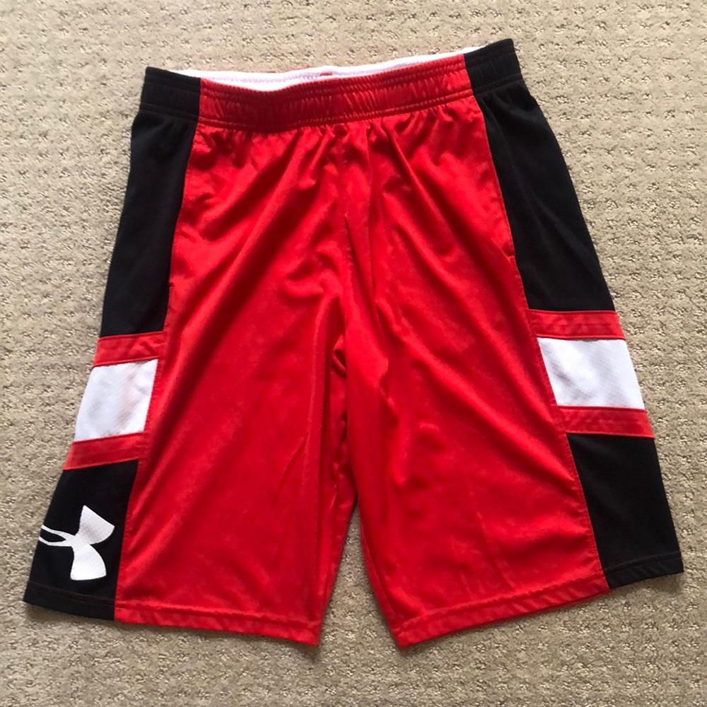 Under Armour Youth Athletic Shorts YXL